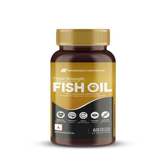 Meta Pro Omega 3 Fish Oil Capsules