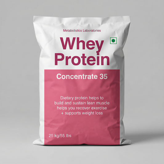 Whey Protein Concentrate 35% – 25 kg | Metabolistics Laboratories